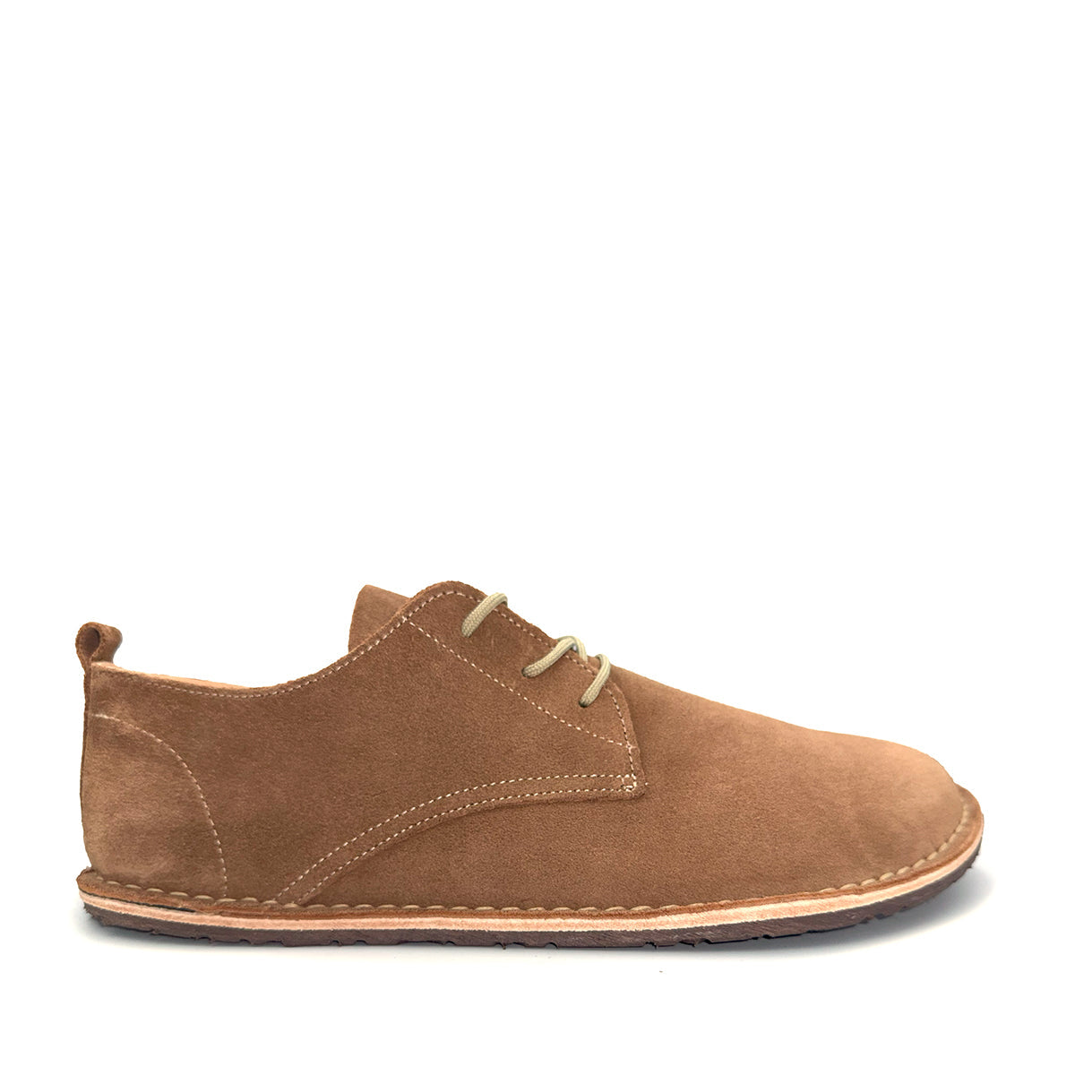 VELDSKOEN Men\'s Tan Suede Shoes Mens Brown Veldskoen Shoe | Premium Leather Shoes – FATFRANK main image 4
