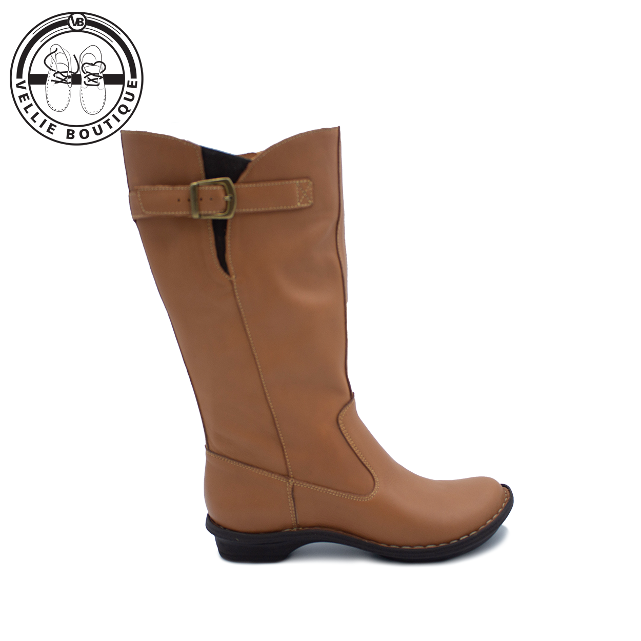 Tsonga Vutha Long Leg Boot - Black Relaxa – Vellie Boutique