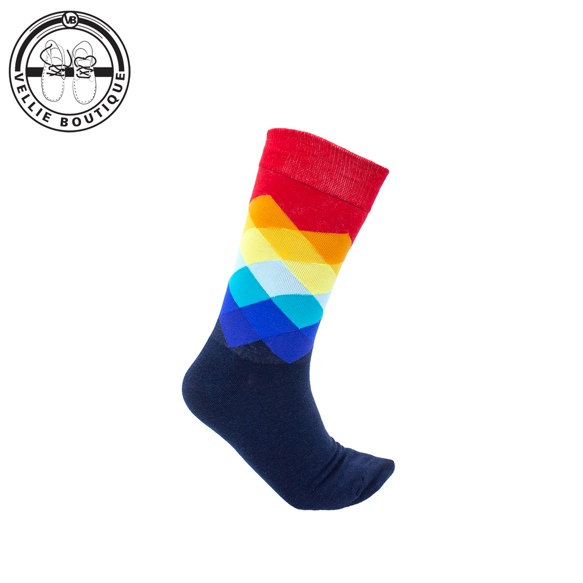 Sunset Diamond Socks Vellie Boutique