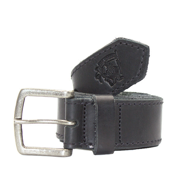 ルミ Jim Green Men's Leather Belt - Black - 40mm – Vellie Boutique