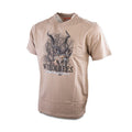 Wildebees Mens Barbed Kudu Tee - Desert Sand