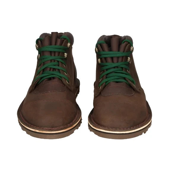 
                  
                    Jim Green African Ranger Barefoot Boot – Houston Brown
                  
                