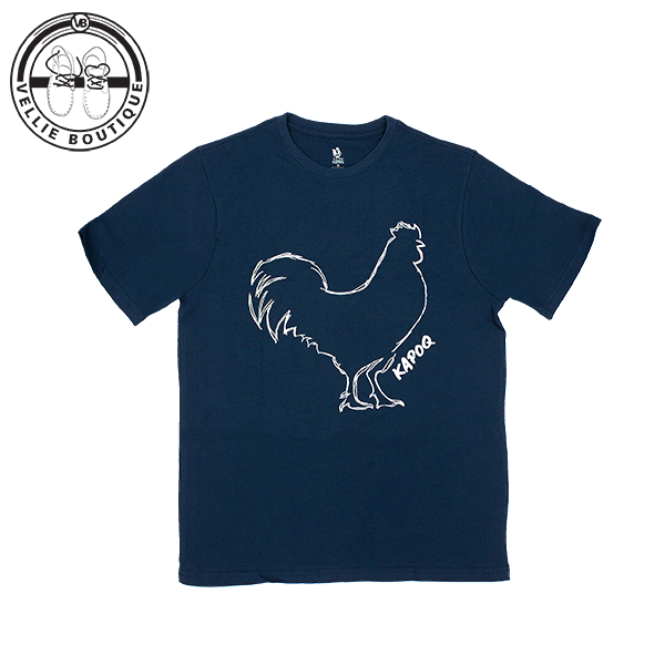 KapoQ Crew Neck T-Shirt - Airforce Blue