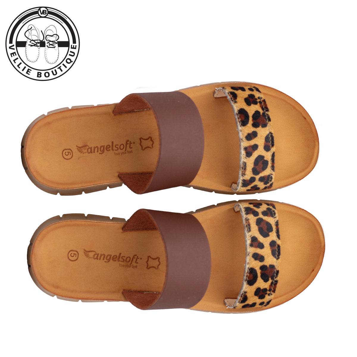 Angelsoft Emma Leopard/Brown [1879]