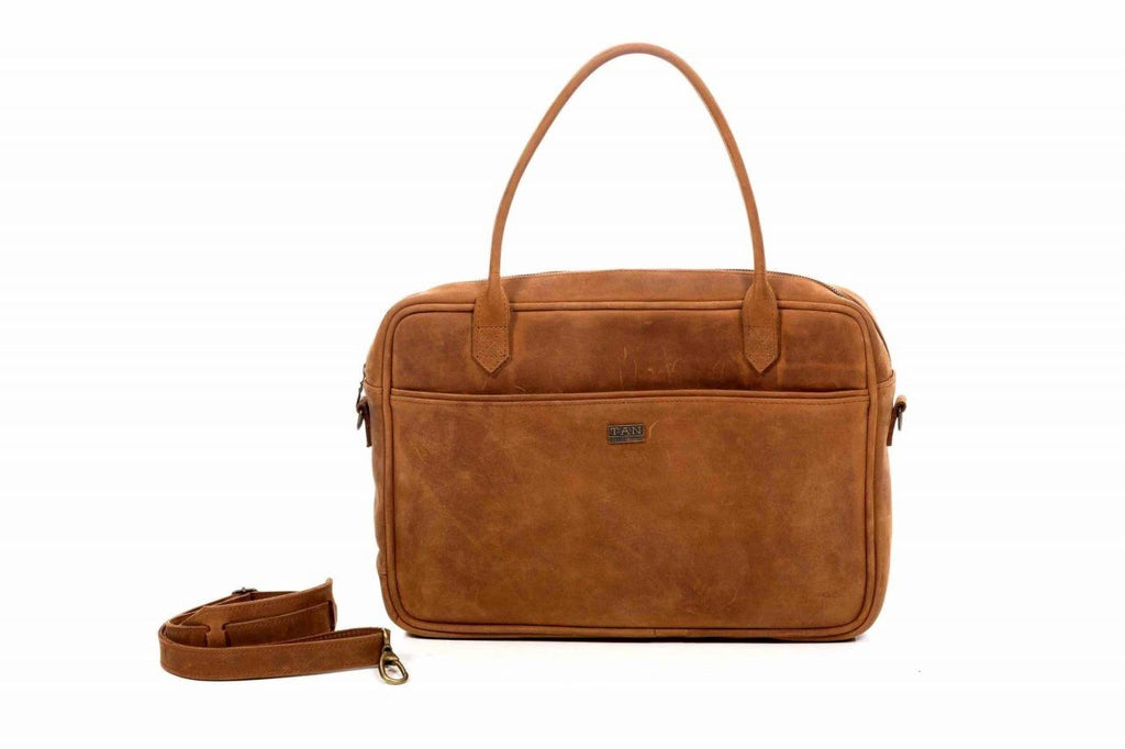 TLG Bailey Laptop Bag - Pecan
