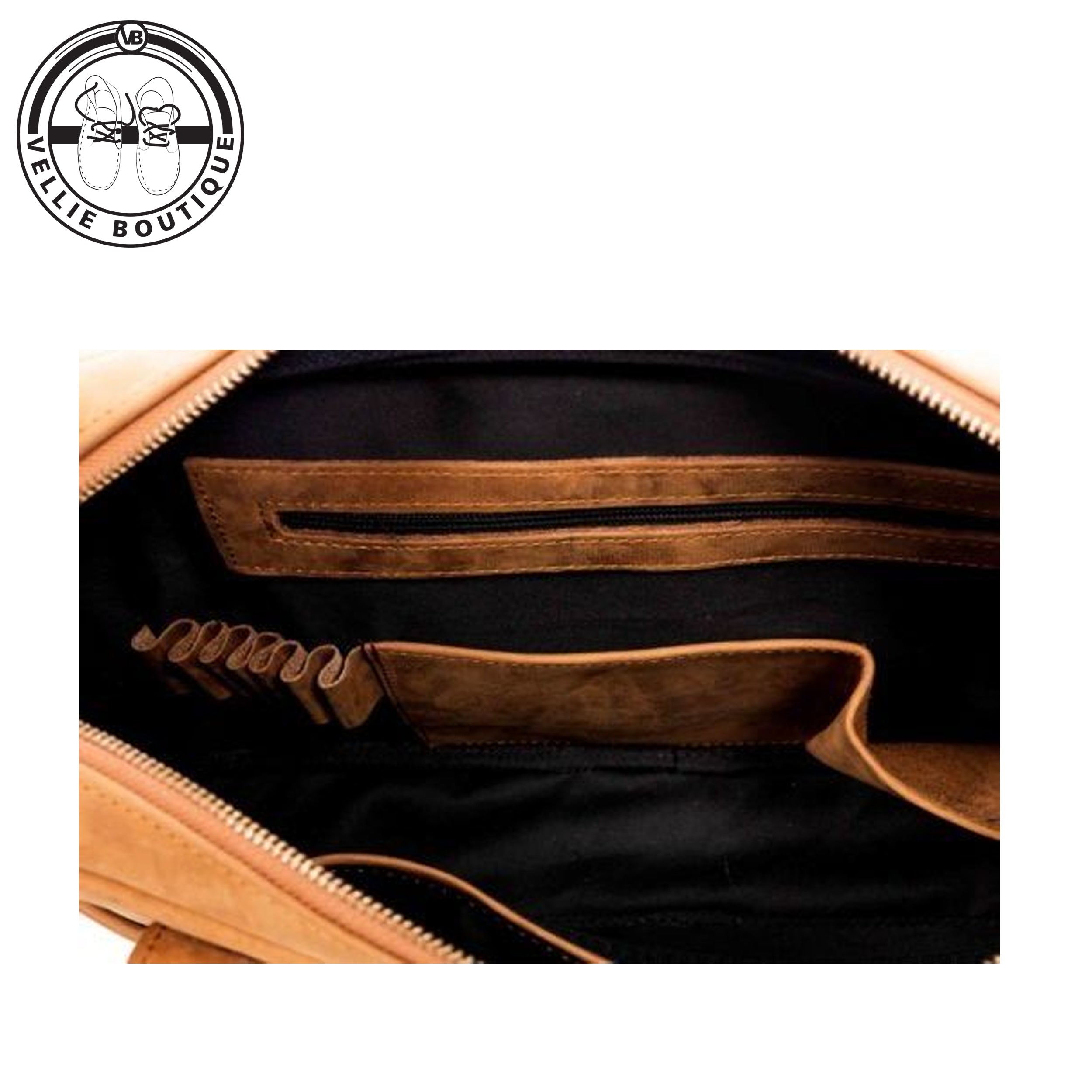 TLG Bailey Laptop Bag - Tobacco – Vellie Boutique