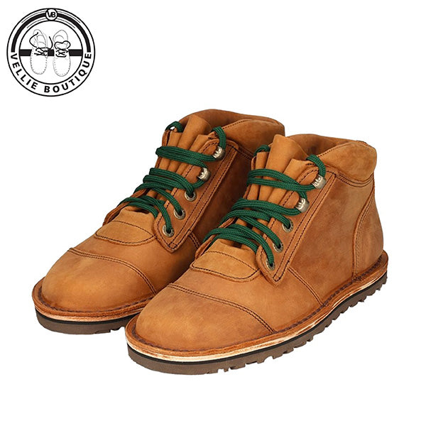 Jim Green Barefoot African Ranger Boots - Fudge Leather and Zero