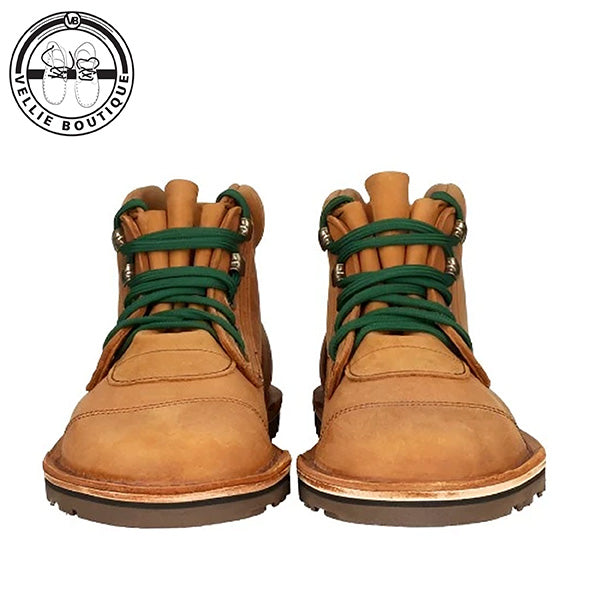 mimori　エクリュ　36 Jim Green Barefoot African Ranger Boots - Fudge Leather and Zero