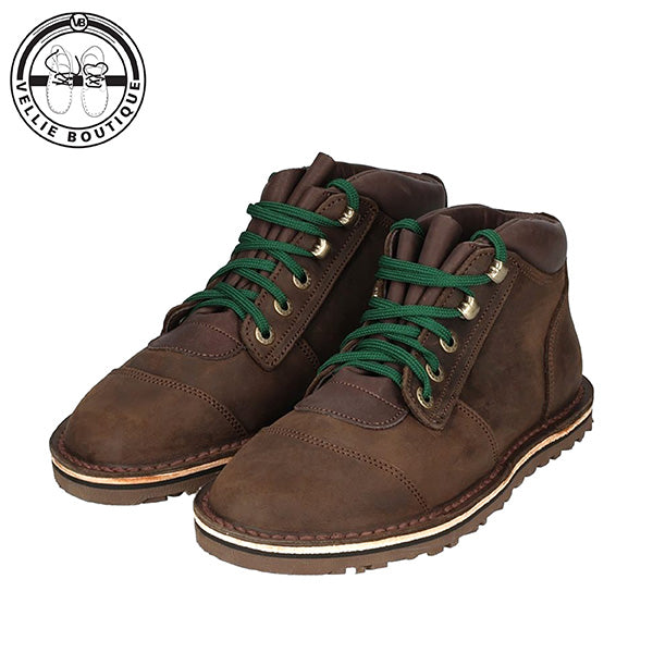 
                  
                    Jim Green African Ranger Barefoot Boot – Houston Brown
                  
                