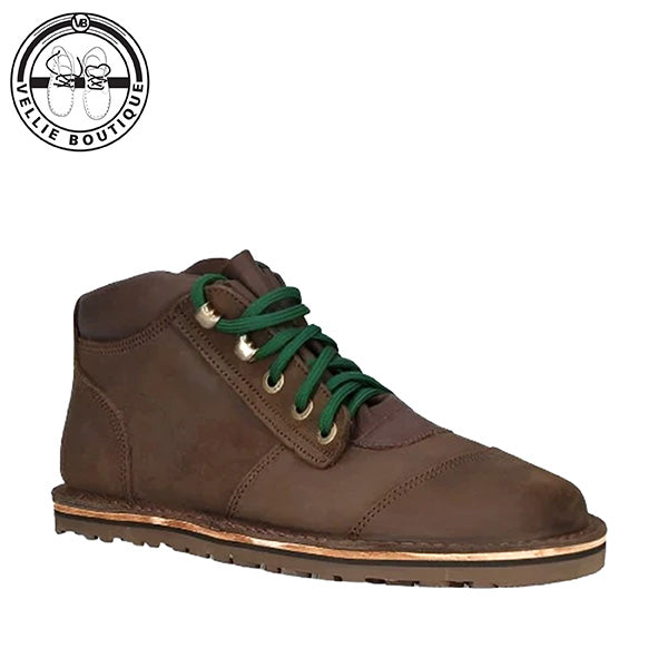 
                  
                    Jim Green African Ranger Barefoot Boot – Houston Brown
                  
                