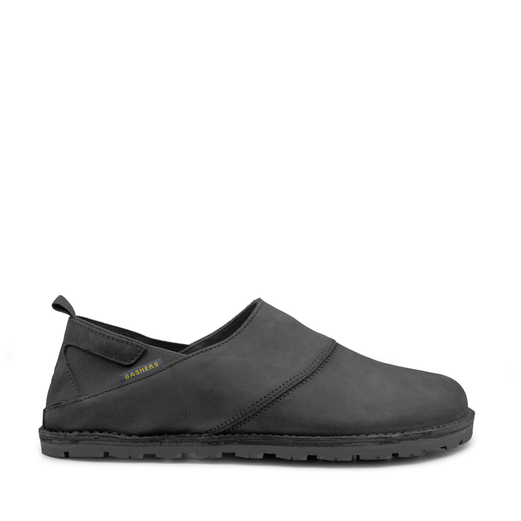 Bashers -Camper Slip On - Black