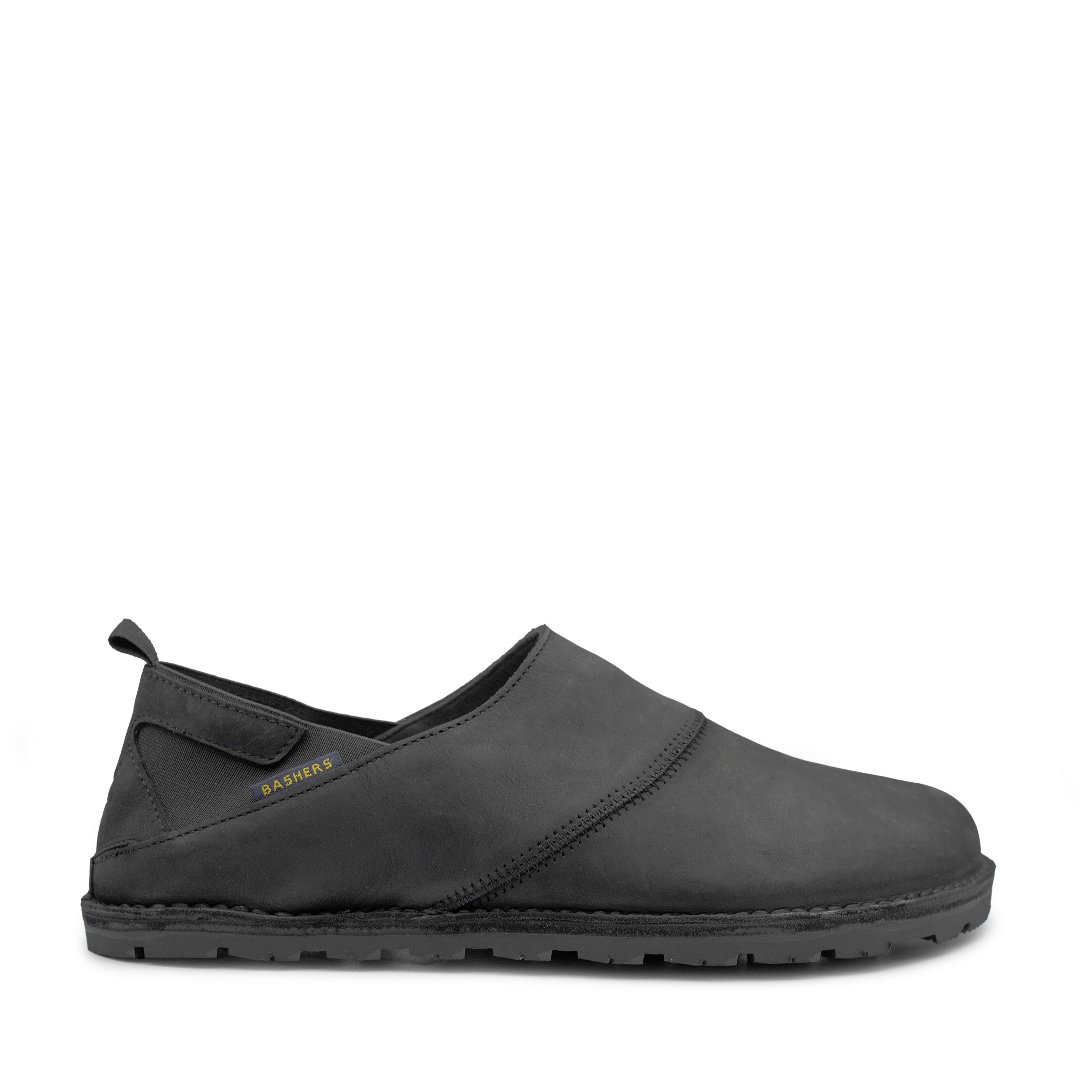 Bashers -Camper Slip On - Black