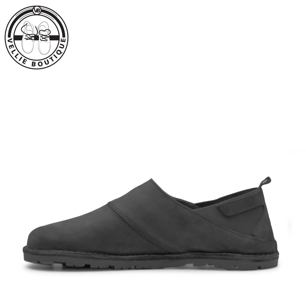 Bashers -Camper Slip On - Black