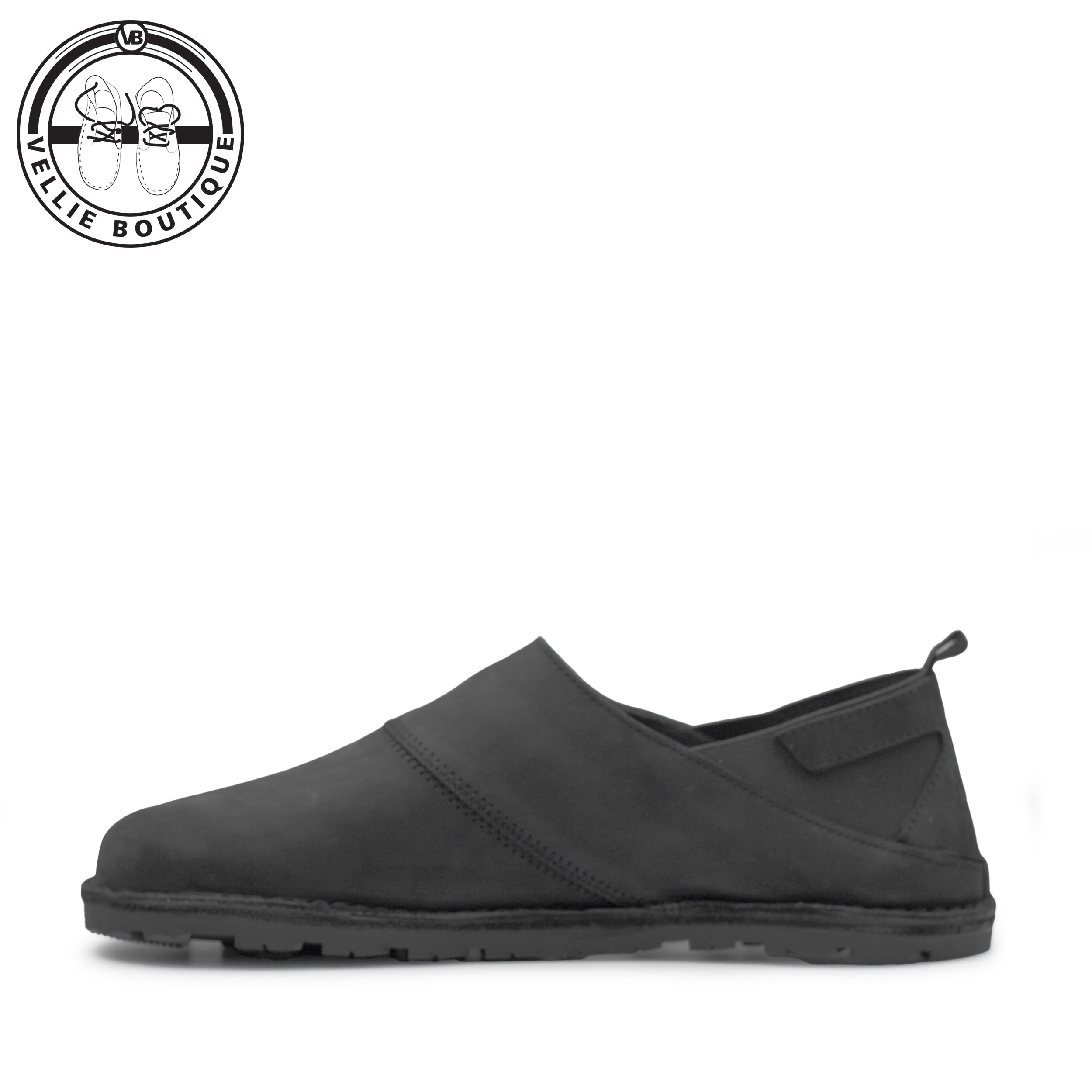 Bashers -Camper Slip On - Black