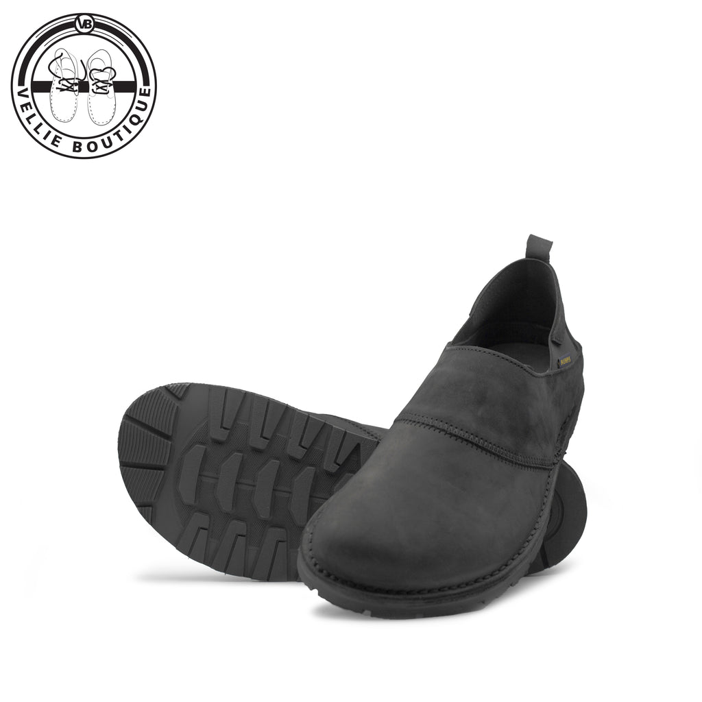 Bashers -Camper Slip On - Black