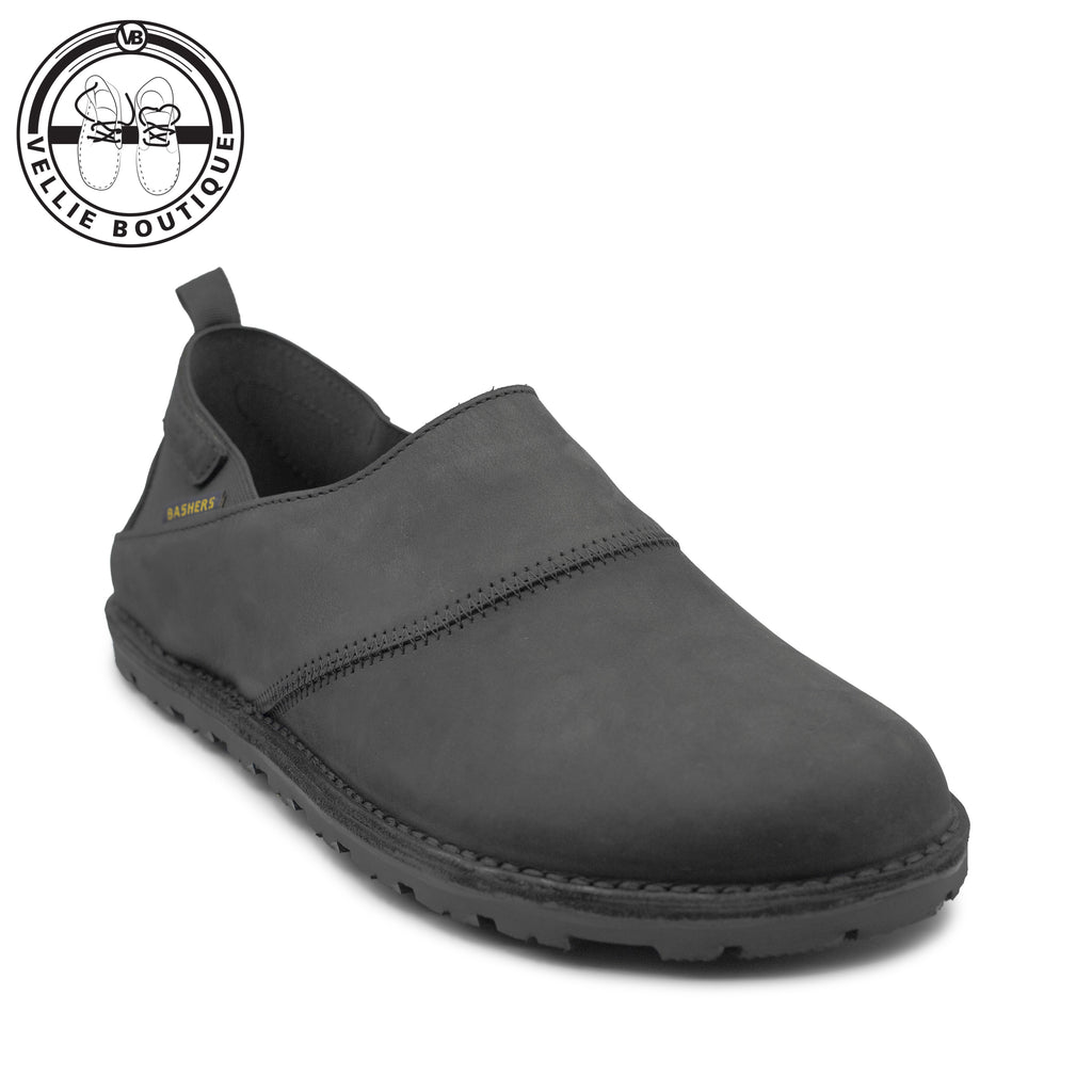 Bashers -Camper Slip On - Black