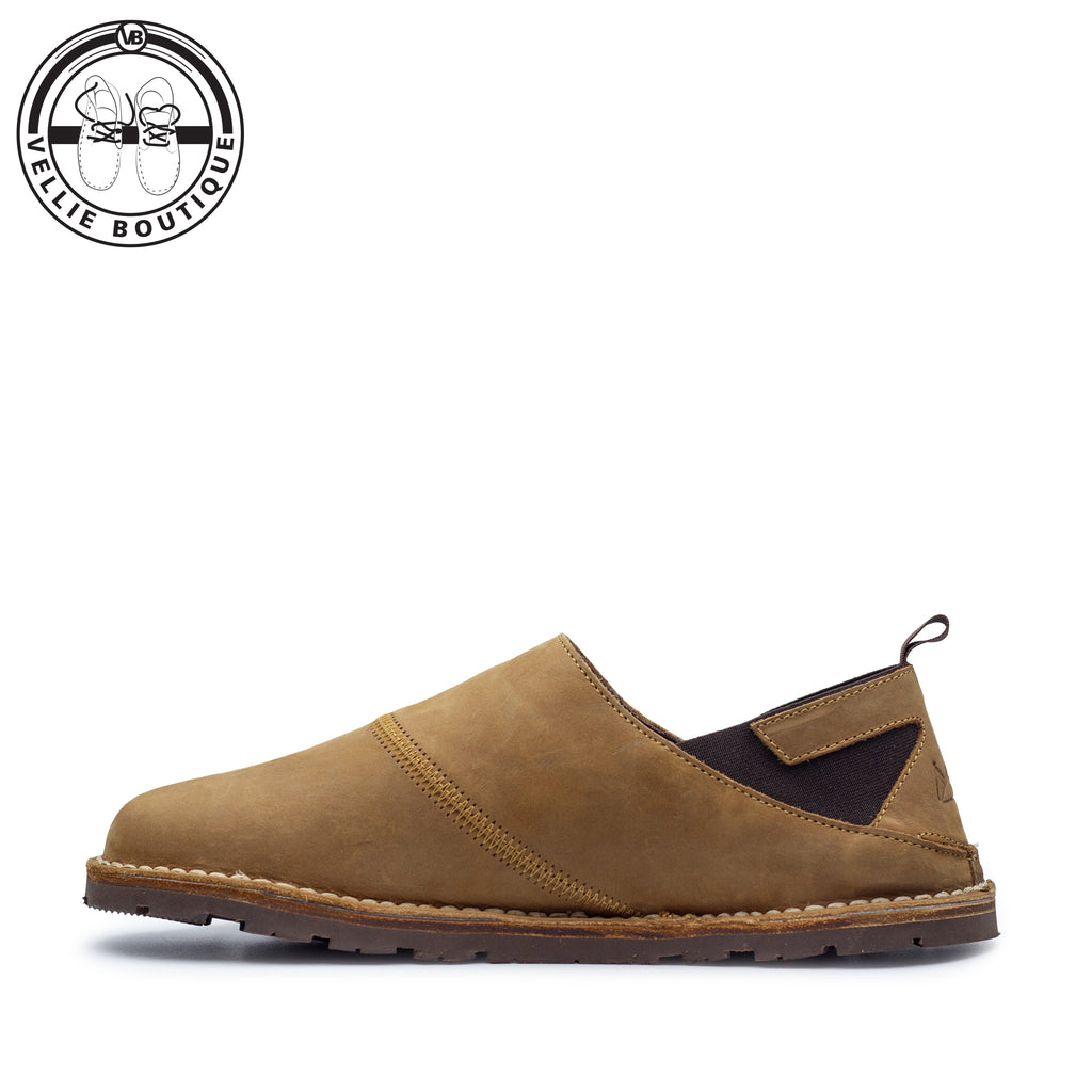 Bashers -Camper Slip On - Tan