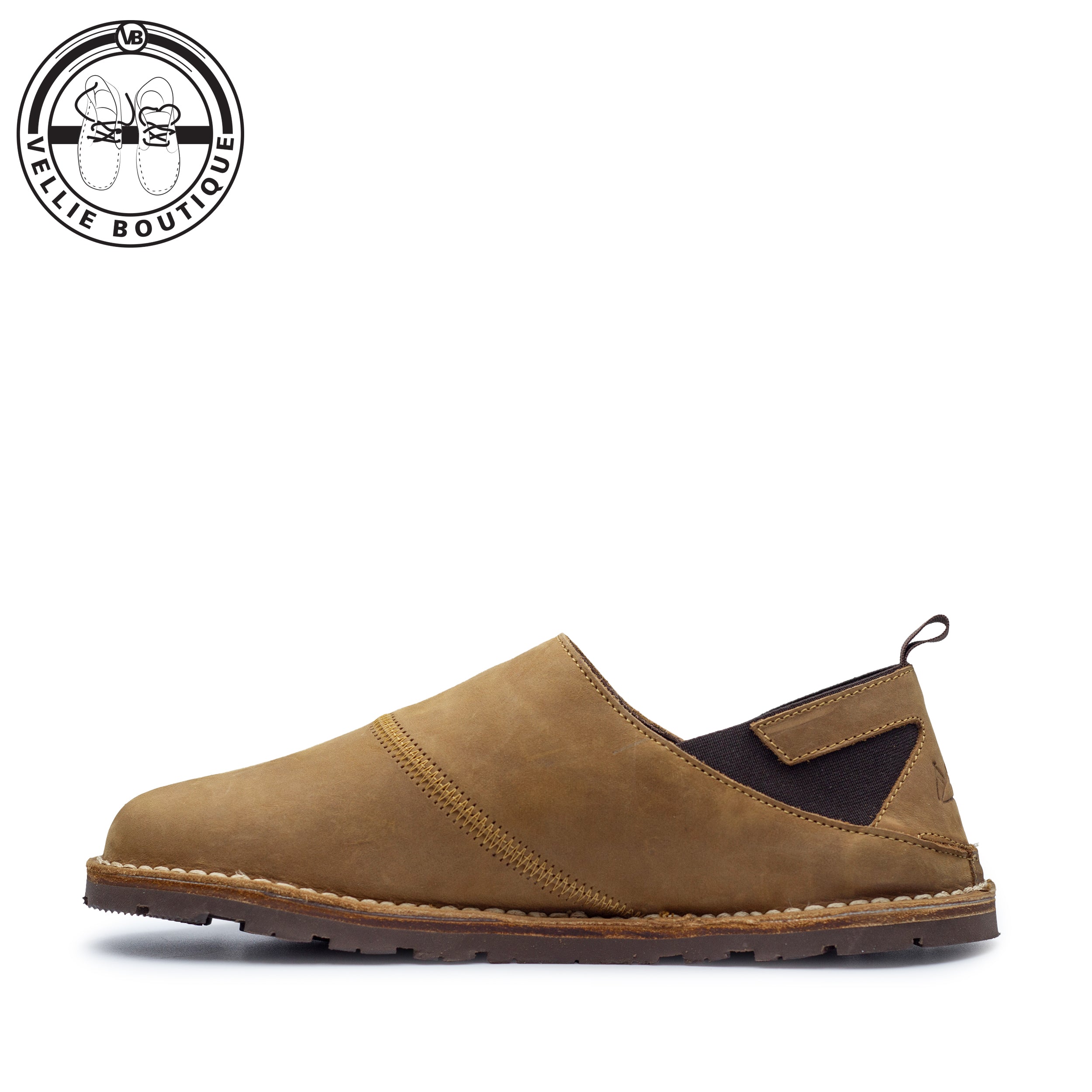 Bashers -Camper Slip On - Tan