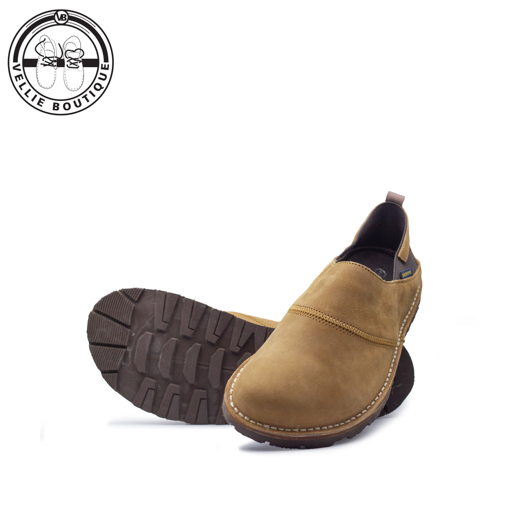 Bashers -Camper Slip On - Tan