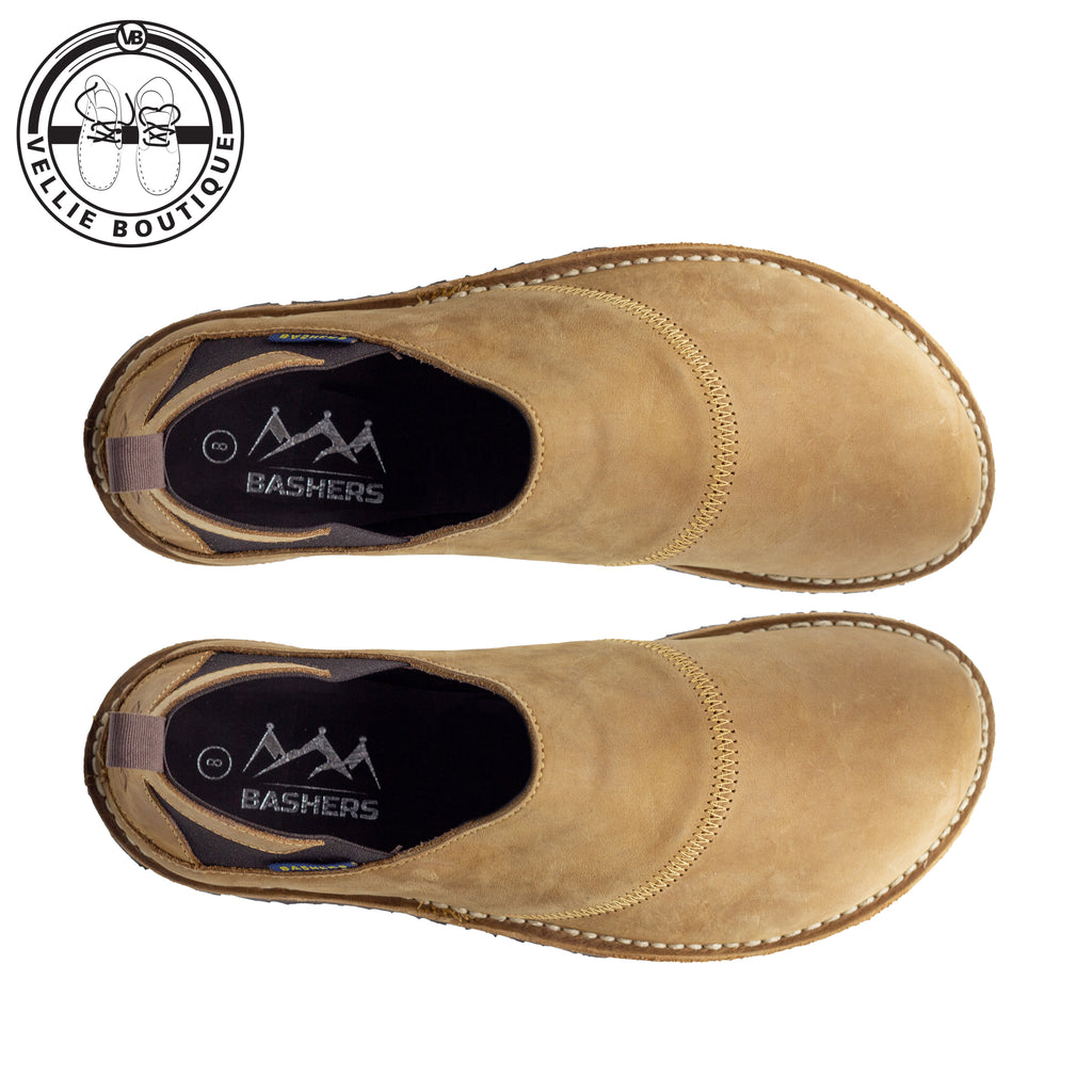 Bashers -Camper Slip On - Tan