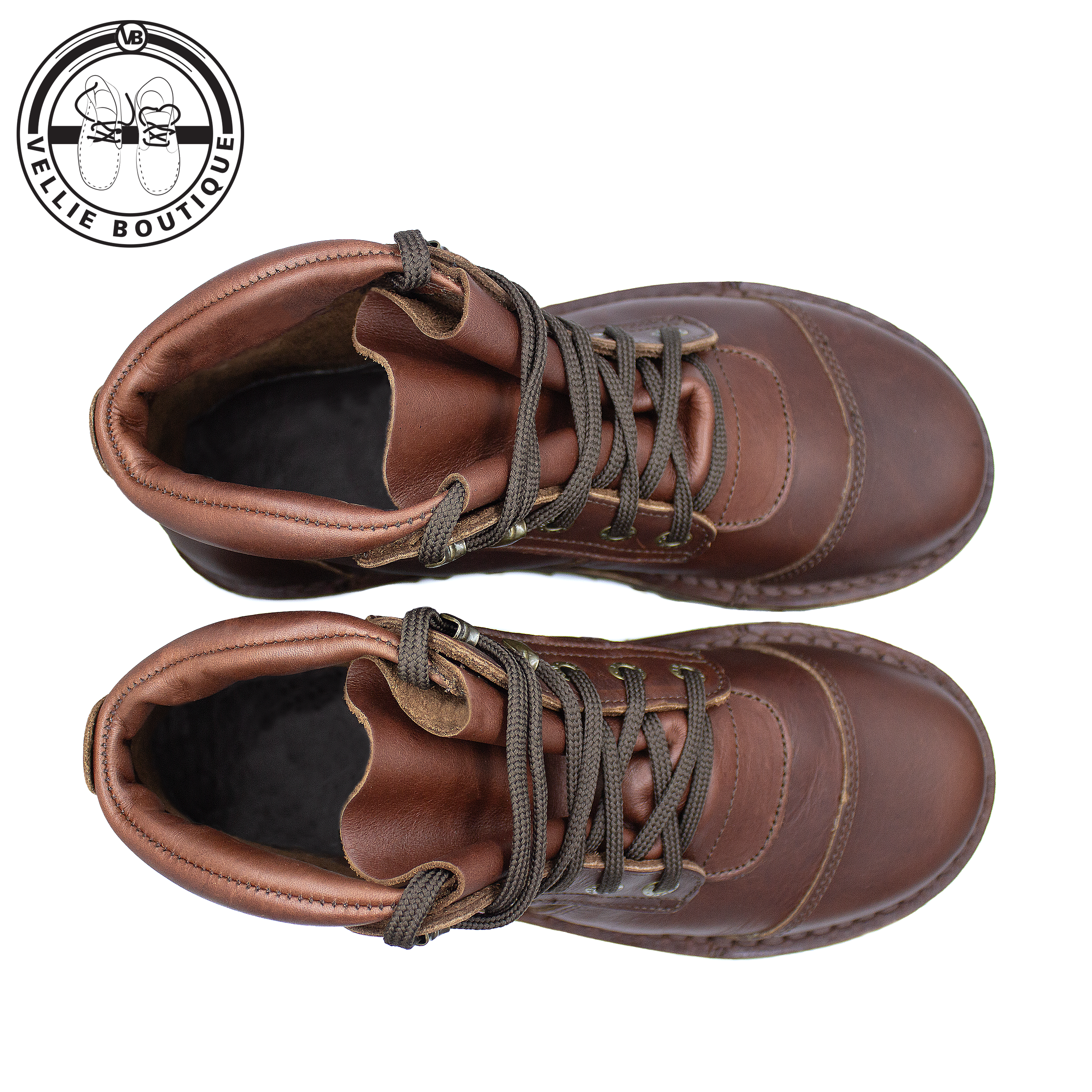 Jim Green African Ranger Barefoot Boot – Wallnut Veg Tan (VTW)