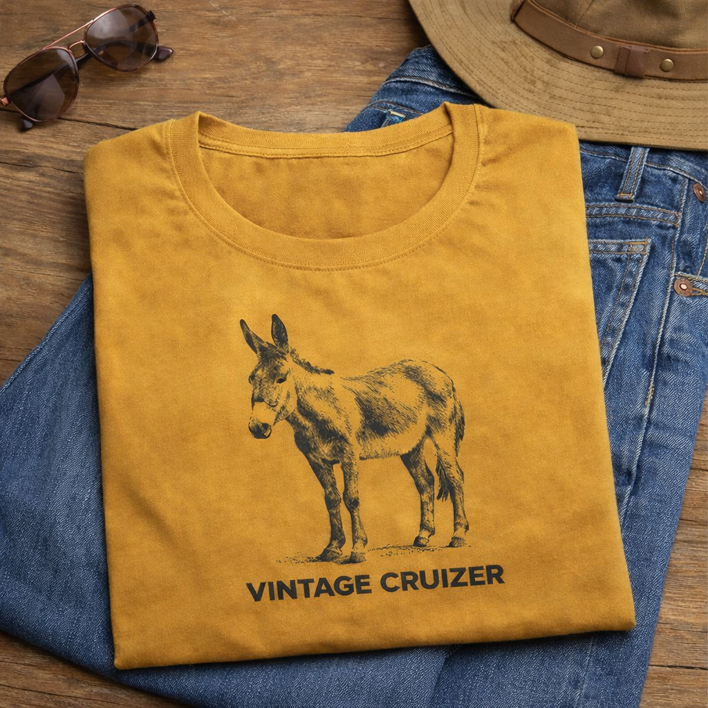 Vintage Cruizer T-Shirt (Dark Khaki)
