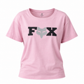 FOX Bracer Crop ss Tee - Blush