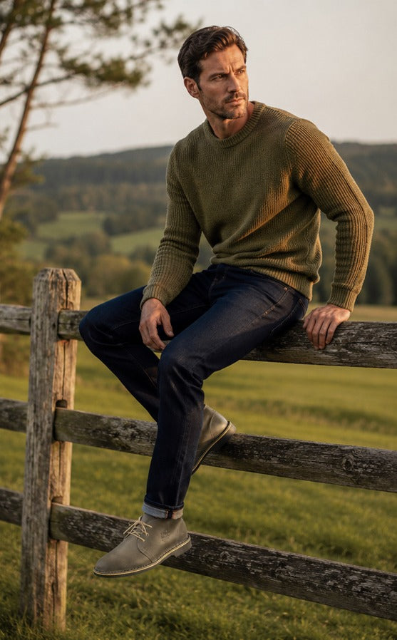 Veldskoen KapoQ Karolis (Fullgrain Grey) [390092]