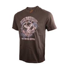 Wildebees Mens Barbed Kudu Tee - Fatique