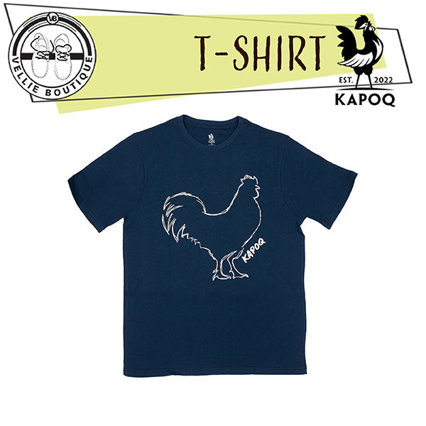 KapoQ Crew Neck T-Shirt - Airforce Blue