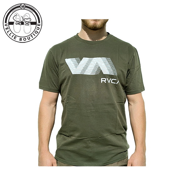 RVCA VA RVCA Blur SS T-Shirt Olive