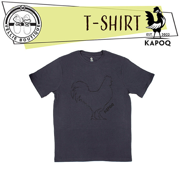 KapoQ Crew Neck T-Shirt - Charcoal
