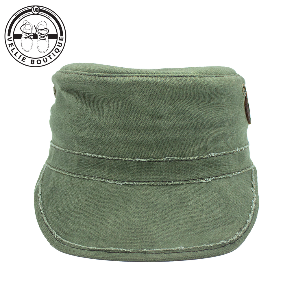 Bush Cap (103) - Tin Cloth Olive