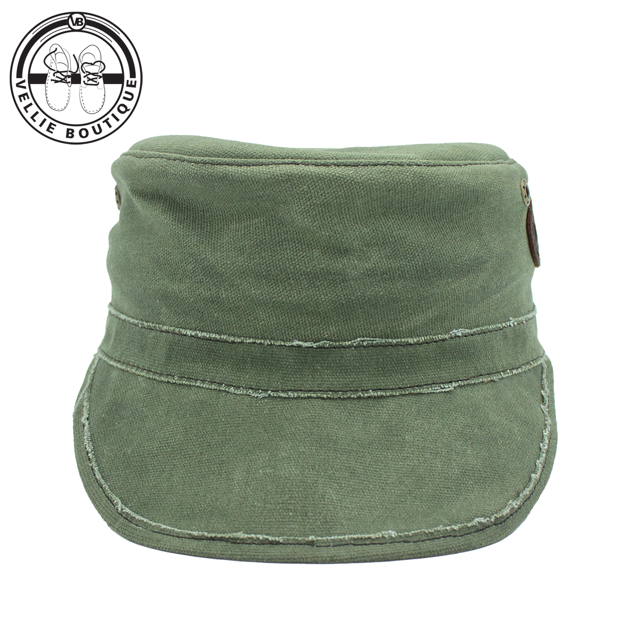 Bush Cap (103) - Tin Cloth Olive