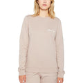 Hurley Ladies Script Embroidered Crew Fleece - Galnut
