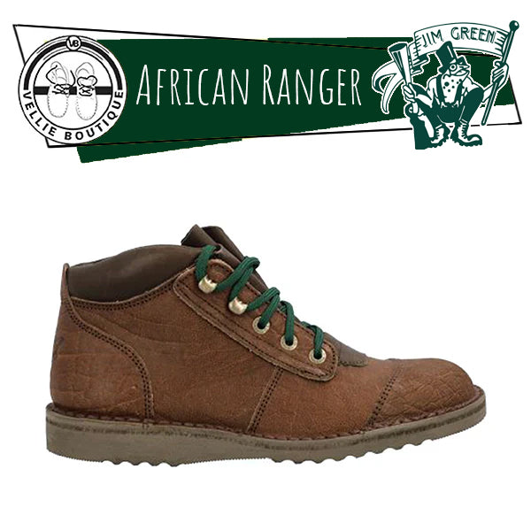 Jim Green African Ranger Boots - African Buffalo Leather – Vellie