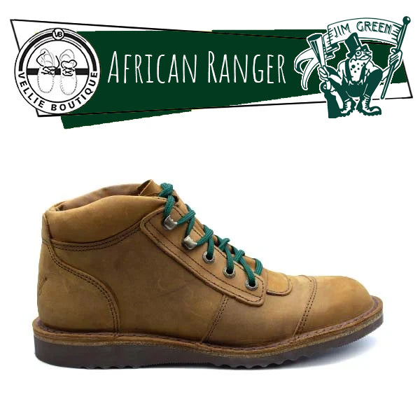 Jim Green African Ranger Boots - Fudge Leather – Vellie Boutique