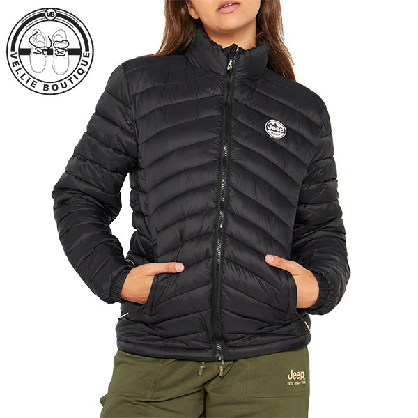 Jeep Ladies Core Puff Jacket - Black