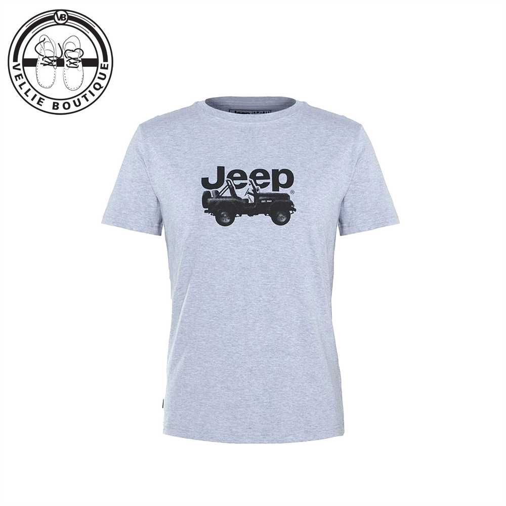 
                  
                    Jeep Mens Car Icon Print Tee - Grey
                  
                