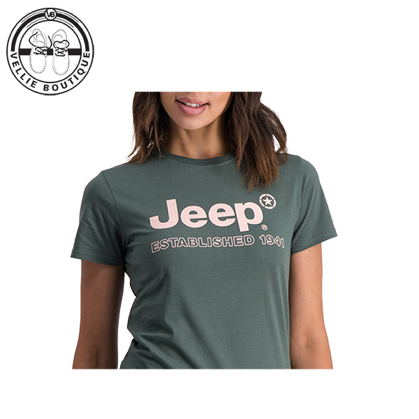 Jeep Ladies Iconic Logo Tee - Figleaf