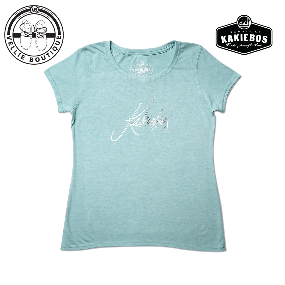 Kakiebos Ladies Plain Jane T-Shirt - Frost