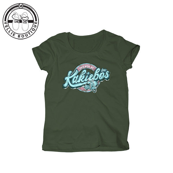 Kakiebos Ladies Piagio Tee - Basil