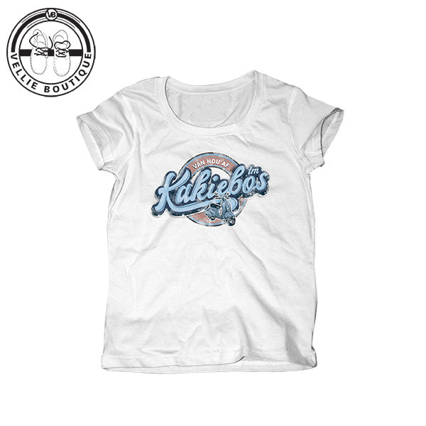 Kakiebos Ladies Piagio Tee - White