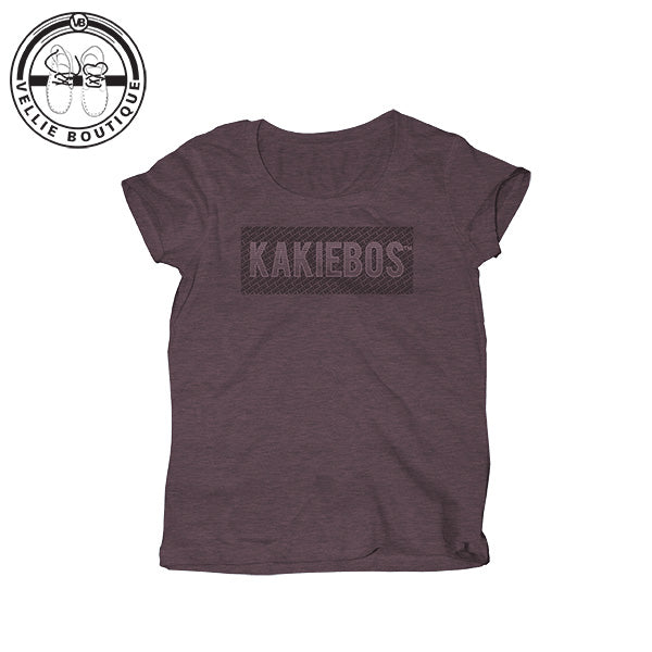 Kakiebos Ladies Charka Tee - Mulberry