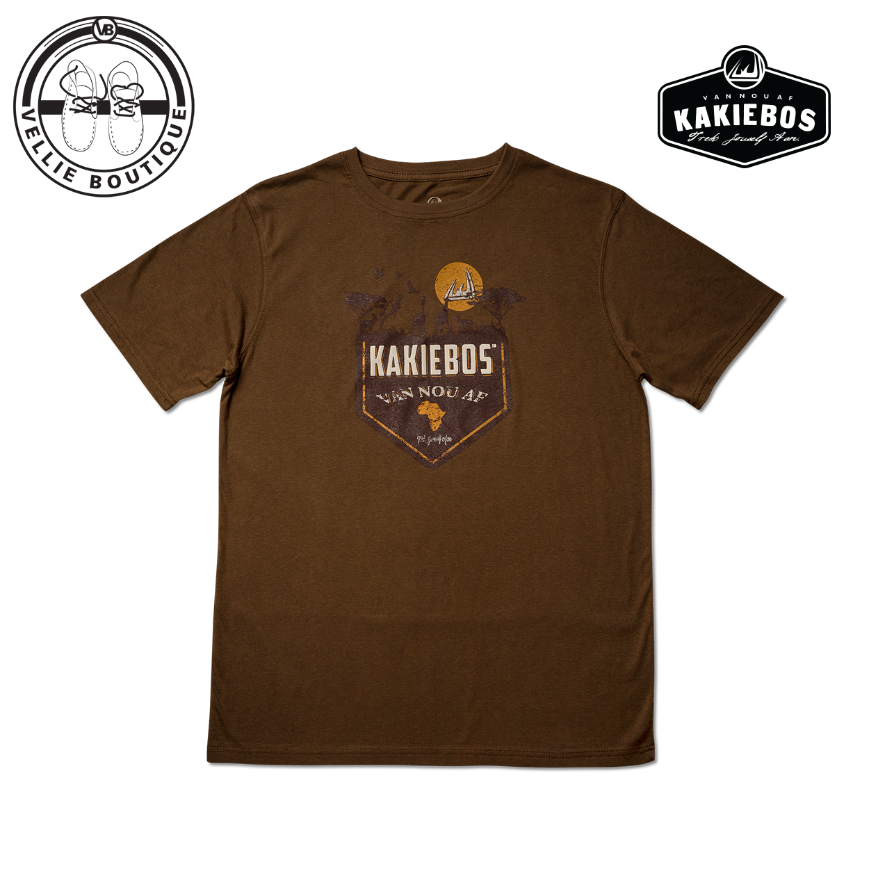 Kakiebos Mens Afribos T-shirt - Combat