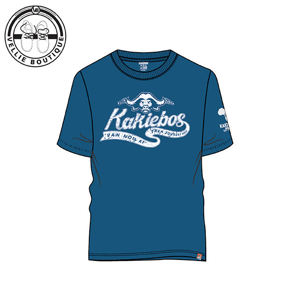 Kakiebos Mens Buffel Tee - Ocean Deep