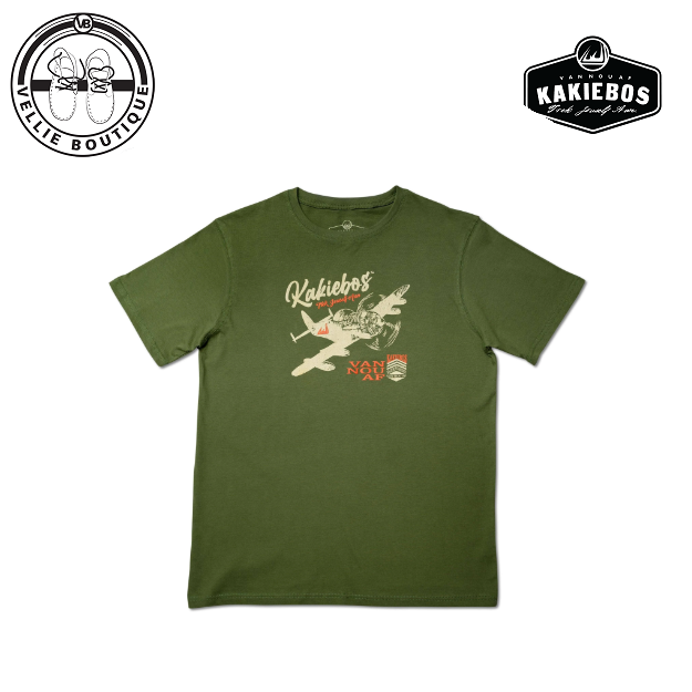 Kakiebos Mens MayDay T-Shirt - Army Green