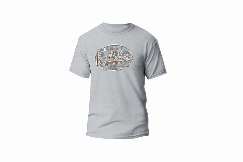Kakiebos Mens Skurwe Jan Tee - Grey