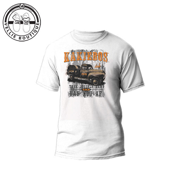 Kakiebos Mens Clarens Tee - White