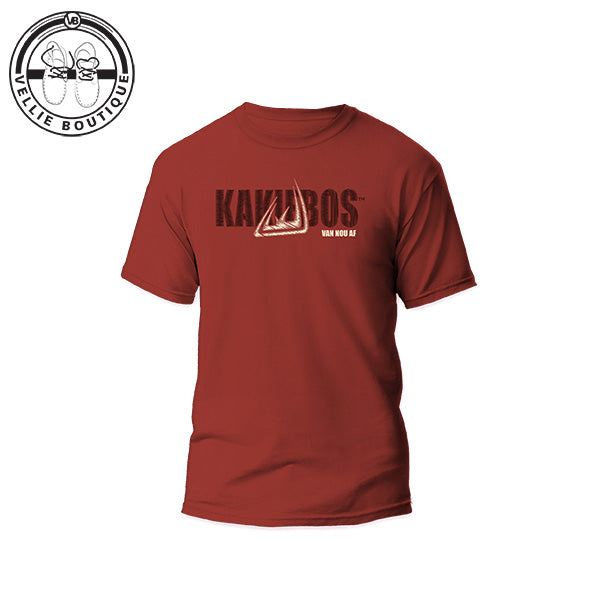 Kakiebos Mens Stick Stick Z1 T-Shirt - Tabasco